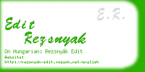 edit rezsnyak business card